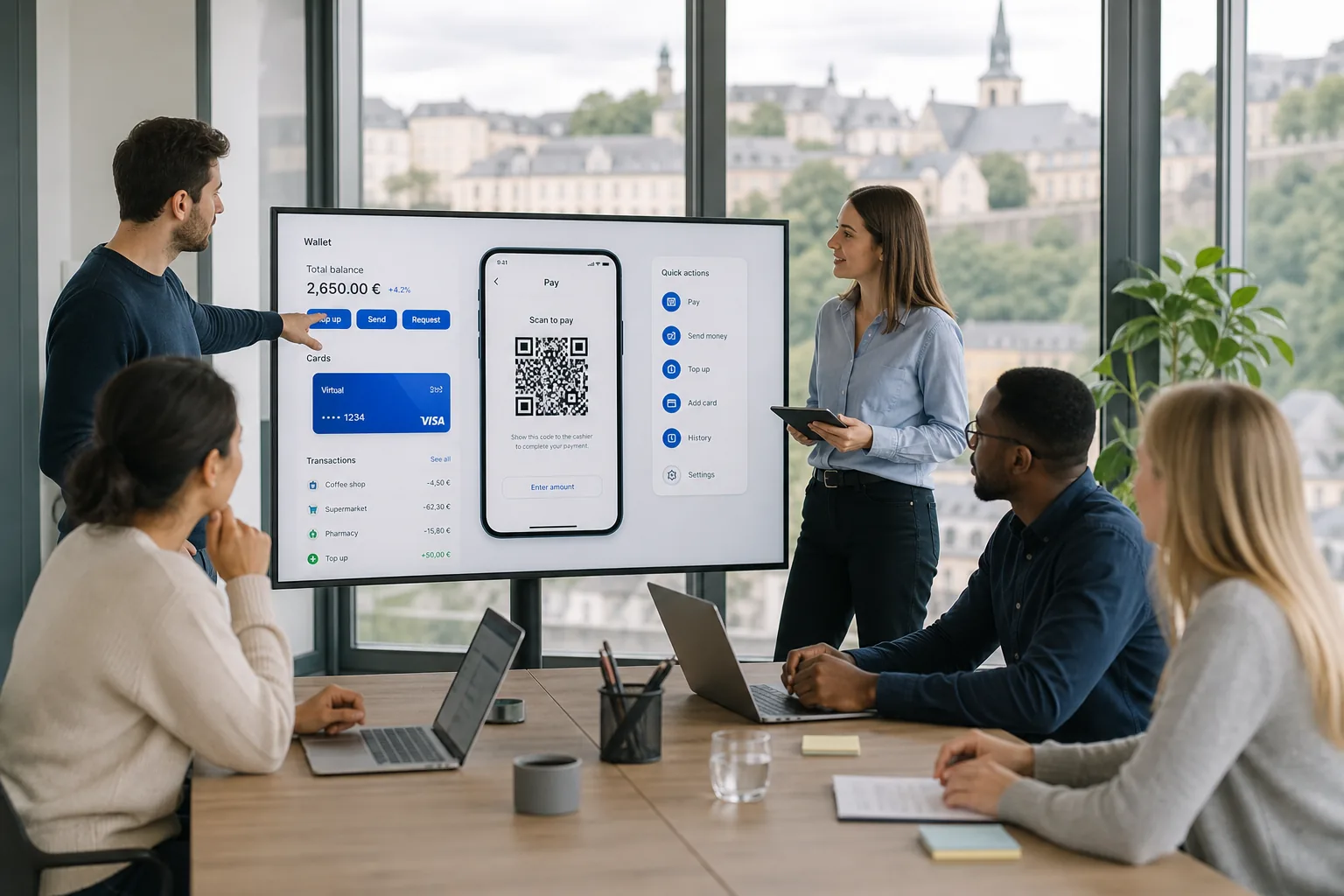 E wallet application development experts building secure digital payment solutions for Luxembourg businesses